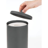 Toiletpapierhouder – toiletrolhouder voor badkamer – vrijstaand – donkergrijs