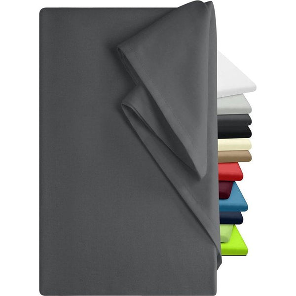 bedlaken van 100% katoen in 5 kleuren en 3 verschillende maten, zonder elastiek vertaling: hoeslaken van 100% katoen in 5 kleuren en 3 verschillende maten, zonder elastiek