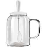 Kruidenpot met lepel, zegel, suiker kom, zout shaker, huishoudelijke kruiden fles, 380 ml, wit