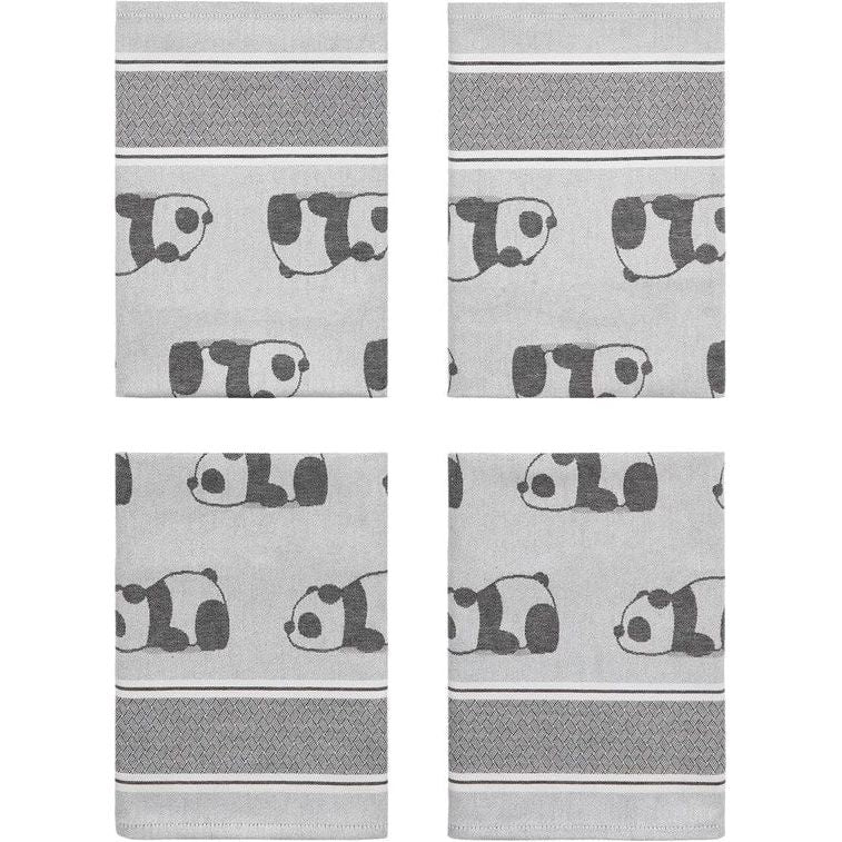 4-delige set theedoeken in geschenkverpakking,100% katoen, 50x70 cm, te gebruiken als droogdoek, katoenen doek, vaatdoek, keukendoek of theedoek