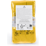 Set van 12 theedoeken, 38 x 64 cm, katoenen theedoeken, machinewasbaar (geel en wit)