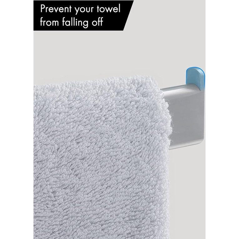 Swivelling Towel Rail 4 Arms Bathroom Stainless Steel Bath Towel Holder 50 cm 180° Rotation Brushed A2104S4L50-2