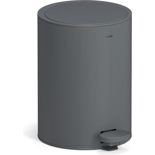 Prullenbak,grijs,Pedaalemmer