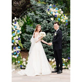 Kunstrozen, 50 stuks, Real Touch roos, bloem met steel voor doe-het-zelf bruidsboeketten, bruidsdouche, tafeldecoraties, bloemstukken, feesttafels, woondecoraties.