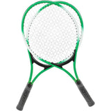 Tennisrackets, ijzerlegering, tennisracketset, geen elasticiteit, kindertennisrackets, tennisrackets, twin-set met draagtas, voor kinderen
