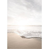 Set van 3 posters voor woonkamer – fotodecoratie slaapkamer – zonsondergang strand stijlvolle muurfoto’s – zonder fotolijst (21 x 30 cm)