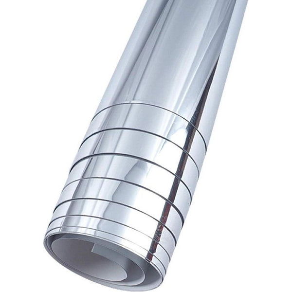 2 stuks spiegelplaten zelfklevende flexibele spiegelmuurstickers niet-glazen spiegelstickers rolspiegelstickers voor huisdecoratie (100x50cm)