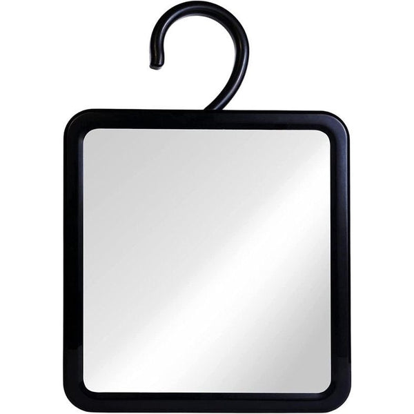 Anti-fog Shower Mirror for Hanging, Shaving Mirror for the Shower for Hanging, Mirror Shower Anti-Fog for the Bathroom (Plastic, 20 x 18 cm)