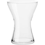 TREND FOR HOME Bloemenvaas, vaas, glazen vaas, voor bloemen, glazen bloemenvaas, tafelvaas, decoratieve vaas, transparante glazen vaas, decoratieve vaas, voor woonkamer, decoratieve vaas, H. 19 cm, aster, 1325 ml