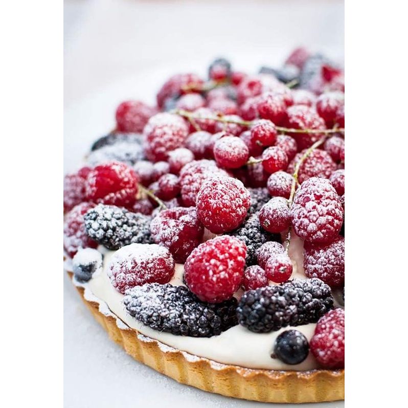 Quichevorm - taartbodemvorm - gegolfde bakvorm voor taarten - koolstofstaal - antiaanbaklaag - Ø 32 cm