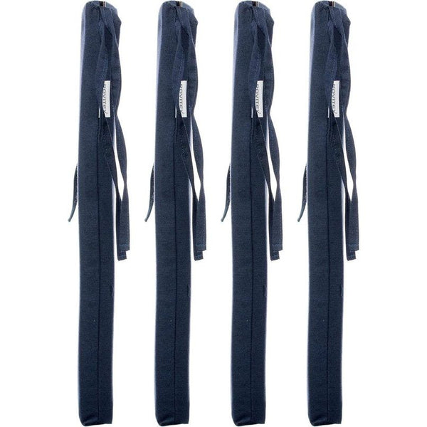 Seat Cushion Plain Colours with 4 Cord Straps for a Secure Hold