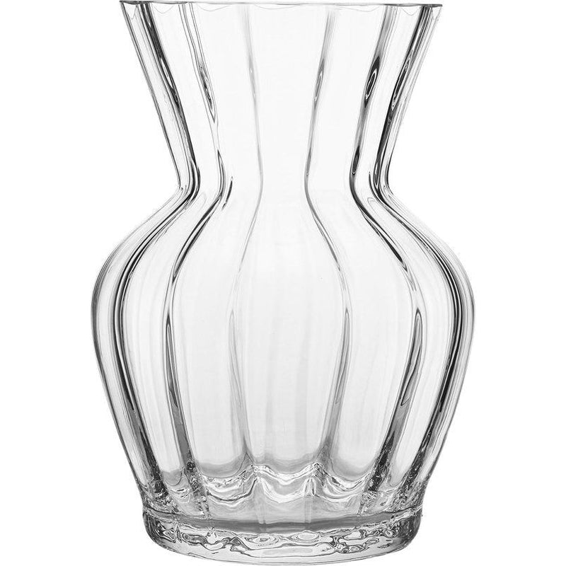 Vaas,hoogte: 27,5 cm, diameter: 19,5.transparant