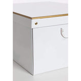 Kartonnen opbergdozen, kartonnen geschenkdozen 50x39x24cm, 2 STUKS, LAVENDEL, opbergdoos met deksel voor kleding, cadeau-idee, kartonnen stapeldoos, doos met handvatten