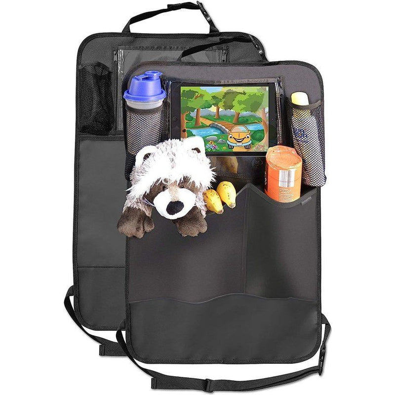 bescherming voor de rugleuning (2 stuks) voor autostoelen, waterdichte beschermhoes voor kinderen, grote achterbankbescherming, autostoelbescherming, kick-matten, universele pasvorm