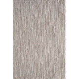 Laagpolig vloerkleed voor de woonkamer – taupe – 120 x 170 cm – vloerkleden in boho-stijl met franjes – effen – slaapkamer, eetkamer