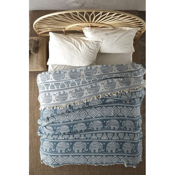 Premium sprei Bali - bedsprei, woondeken, omkeerbare deken, knuffeldeken, sofadeken met patroon, extra groot 220 x 240 cm Premium sprei Bali - beddensprei, woondeken, omkeerbare deken, knuffeldeken, sofadeken met patroon, extra groot 220 x 240 cm