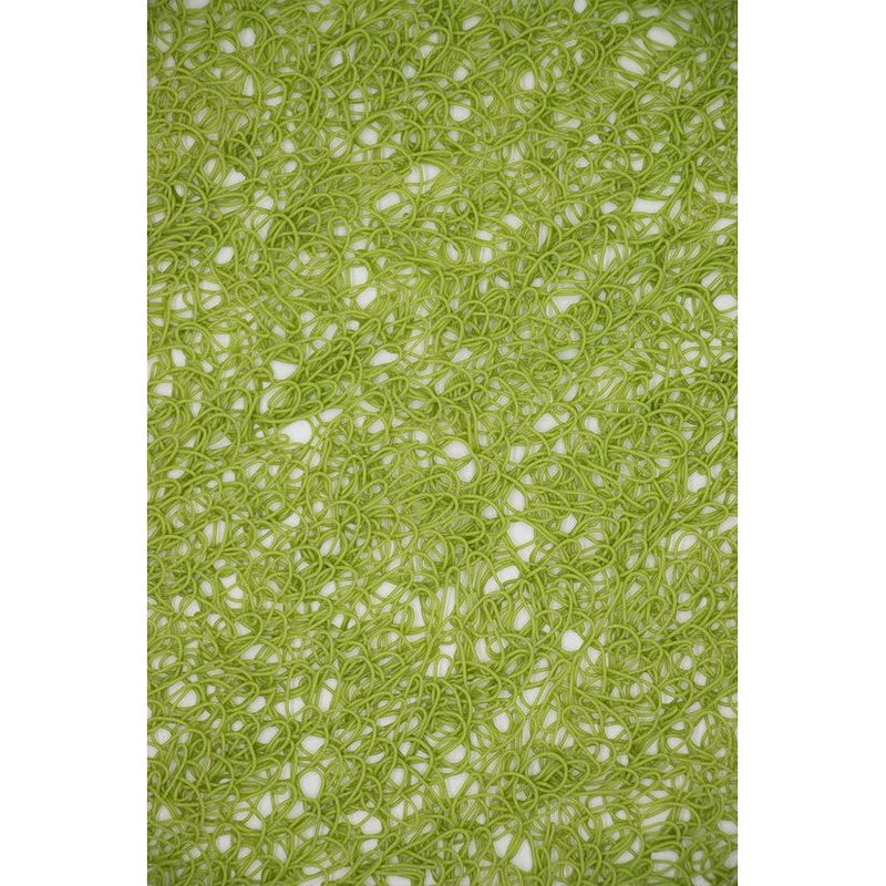 Set van 4 placemats, 38 cm, groen (verder beschikbaar), afwasbaar