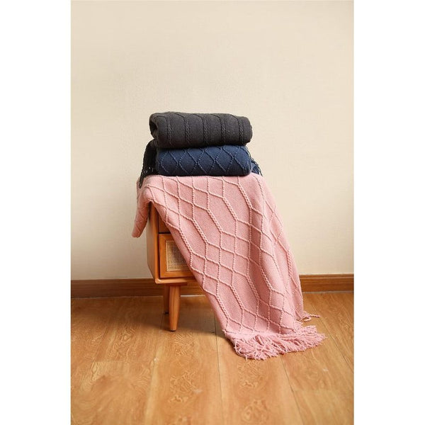 De lichte bankdeken is een echte eyecatcher voor elke slaap- en woonkamer 130x200