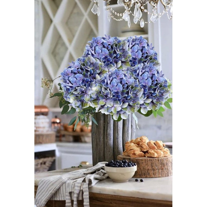 Artificial Hydrangea Flowers, Real Touch Artificial Flowers, Like Real Hydrangea, Artificial Branches, Flower Arrangement for Office Tables, Hotels, Receptions, Waiting Rooms, Dining Tables, Cafes