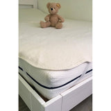 Matrasbeschermer van katoen, verschillende maten, hoekelastieken, 180 x 200 cm.