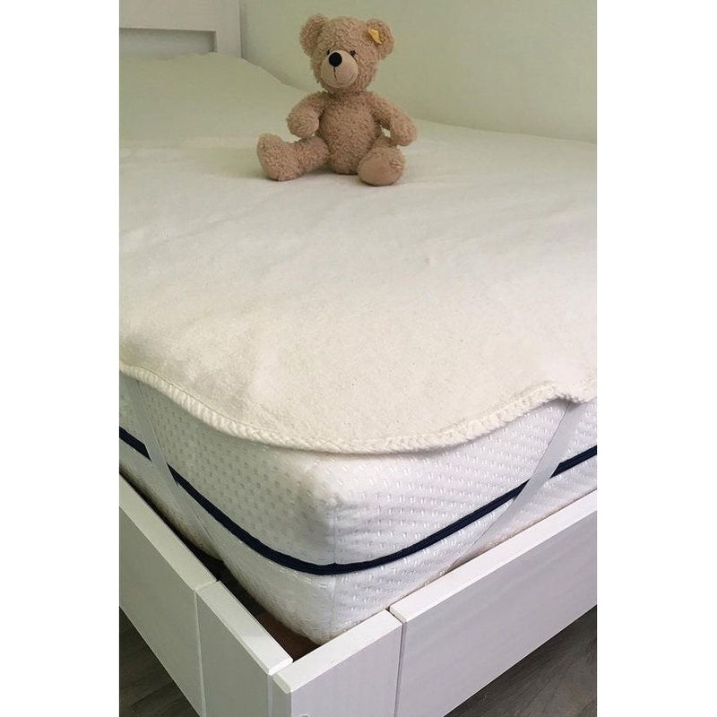 Matrasbeschermer van katoen, verschillende maten, hoekelastieken, 180 x 200 cm.