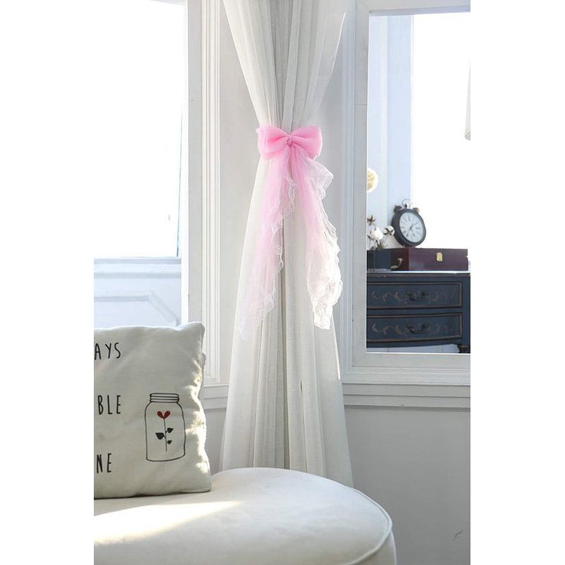 Gordijn Tiebacks met Strik Leuke Kanten Gordijn Tiebacks Gespen voor Home Decor Roze 2 St