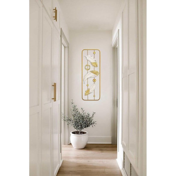 Set van 2 wandsculpturen vierkante wanddecoratie metalen wanddecoratie decoraties 3D metalen afbeeldingen moderne kunstwerken voor thuis woonkamer eetkamer slaapkamer keuken gang, type 3