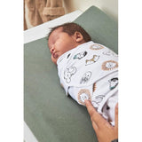 inbakerdoek - Animal Multicolour - 0-3 maanden - enkele verpakking