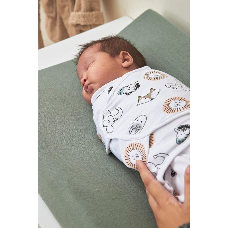 inbakerdoek - Animal Multicolour - 0-3 maanden - enkele verpakking