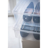 Home essential Schoenendoos Shoe Box met ventilatiegaten en deksel kunststof, 8 l, set van 3 stuks