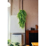 Kunstmatige hangplant, nepklimop, hangende slingers voor bruiloft, tuin, wanddecoratie, hangmanden, bruiloftsslinger (2 stuks)