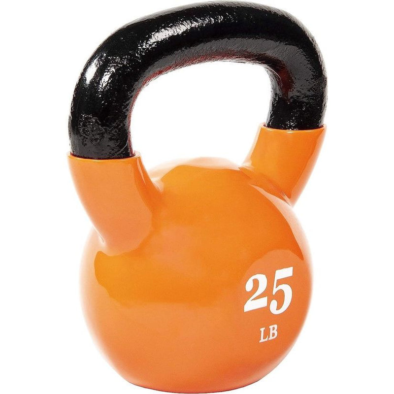 Ball dumbbell gemaakt van massief gietijzer, met vinylcoating