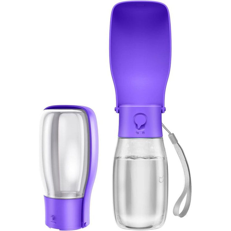 Opvouwbare drinkfles voor honden voor onderweg met vaatwasmachinebestendig design, draagbare drinkfles voor hond en kat, buiten tijdens het wandelen, lekvrije hondendrinkfles voor onderweg