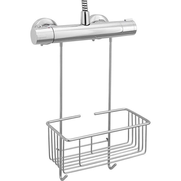 Douchemand – makkelijk op te hangen, RVS 100% roestvrij