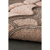 Badmat in de vorm van een schildpad Staycation Collectie, Decoratie voor de badkamer, Duurzaam Katoen, Oeko-Tex® Standaard 100 Gecertificeerd - Roze, 75 x 98 cm