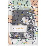 Linnen hoes compatibel met 24-26 inch monitor - beschermhoes stofbescherming afdekking voor pc-scherm - computerscherm cover stofkap - magnolia