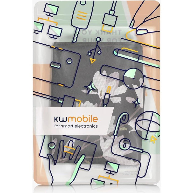 Linnen hoes compatibel met 24-26 inch monitor - beschermhoes stofbescherming afdekking voor pc-scherm - computerscherm cover stofkap - magnolia