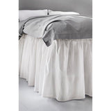 Bedrok, gemaakt van 100% hoogwaardig biologisch katoen, met een hoogte van 60 cm, in de kleur wit, afmetingen 90 x 200 cm.