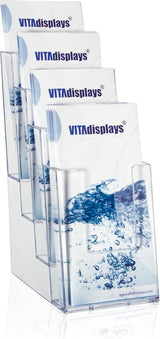 brochurestandaard., transparant 4 kleuren