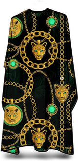 Kapperscape, originele kapperscape, kapperscape, goudkleurig, professionele haardesigncape, haarstyling accessoires, snijcape, cape volwassenen