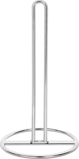 Keukenrolhouder staand, , keukenrolhouder voor standaard en grote rollen, voor keuken- en eettafelwerkblad (zilver)