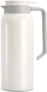 1500 ml roestvrijstalen thermische karaf, dubbelwandige vacuüm koffiekaraf, warmtehoudende geïsoleerde waterkan voor thuis, kantoor, buiten en restaurant