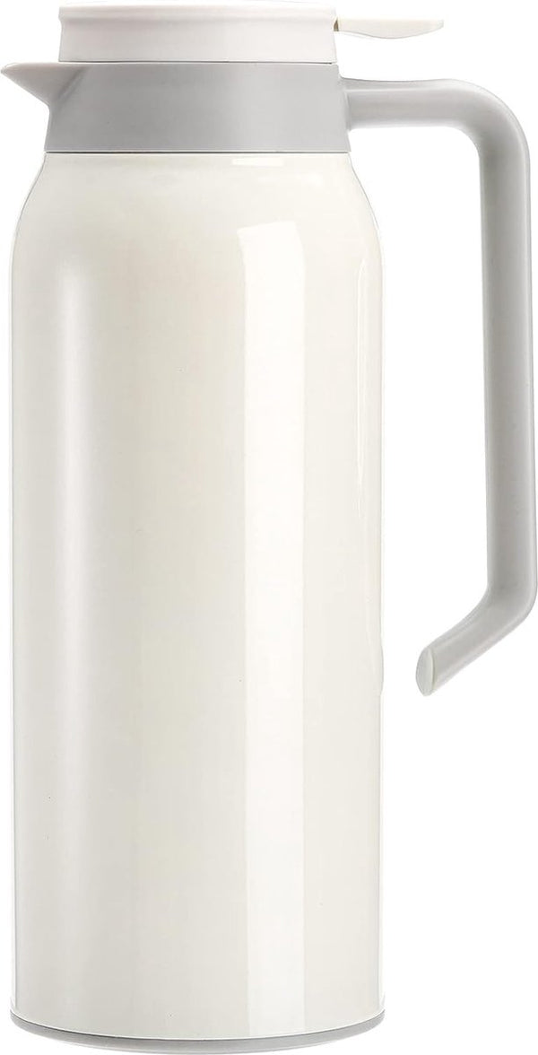 1500 ml roestvrijstalen thermische karaf, dubbelwandige vacuüm koffiekaraf, warmtehoudende geïsoleerde waterkan voor thuis, kantoor, buiten en restaurant