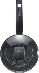 steelpan 18 cm - 1,8 l melkpan met glazen deksel en anti-aanbaklaag - kleine kookpan geschikt voor alle warmtebronnen, ook inductie - PFOA-vrij