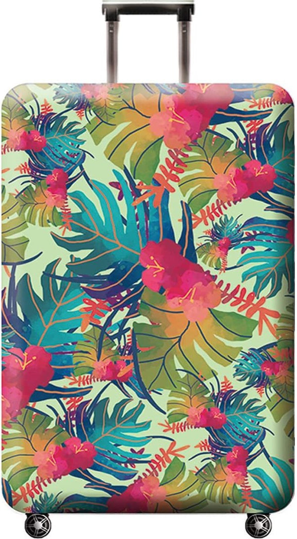 Koffer Beschermhoezen - Elastische Spandex Kofferbeschermer Cover Wasbaar Bagage Cover S/M/L/XL, Meerkleurig