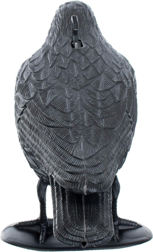 Duivenverschrikker raaf kraaien afweer van kleine vogels en duiven vogelverschrikker diervriendelijke afschrikking ca. 36 cm