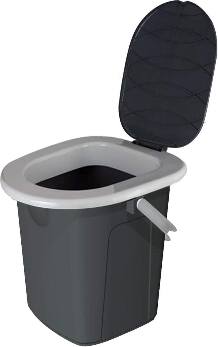 campingtoilet, grijs, M