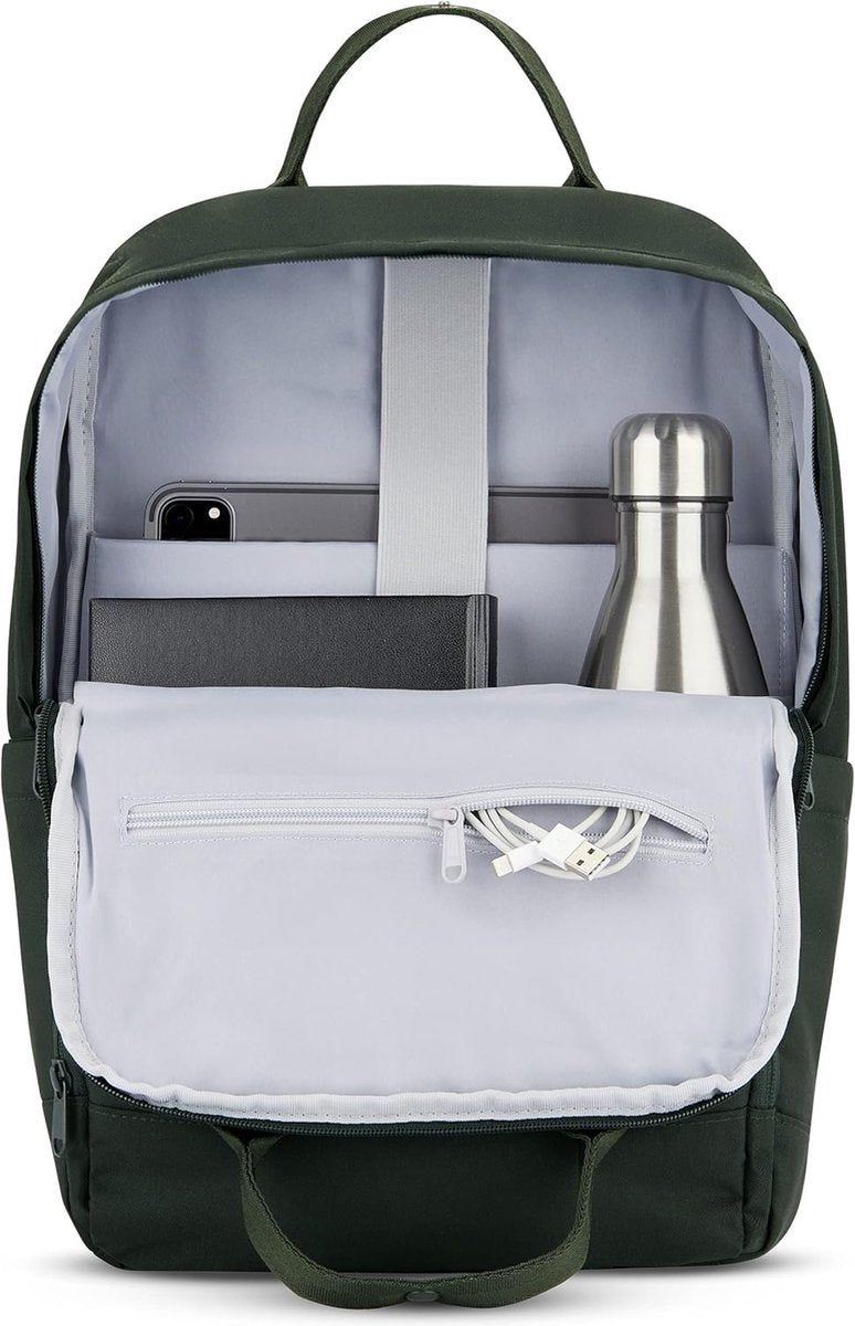 Fietstassen voor bagagedrager dames en heren, groen, fiets, 2 in 1 fietstas, rugzak en bagagedragertas, waterafstotend