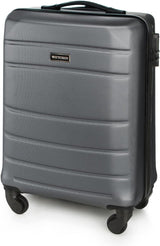 reiskoffer rolkoffer trolley, grijs, handbagage