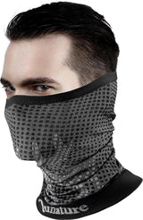 Multifunctionele doek, colsjaal, winterhalsdoek, winddicht, elastisch, ademend, halswarmer, voor dames en heren, voor outdoorsport, skiën, hardlopen, fietsen, wandelen